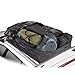 Fedmax Car Rooftop Carrier for Small Cars | Waterproof | Lock Included | Roof Top Luggage Bag (12CFT - Use with Racks)