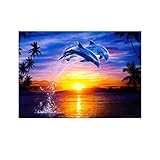 Hot Sale!!5D Embroidery Paintings Cross Stitch Rhinestone Pasted DIY Diamond Painting (D)