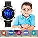 Kid Watch Multi Function 50M Waterproof Sport LED Alarm Stopwatch Digital Child Wristwatch for Boy Girl Black