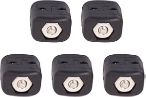 5pcs Drop Away Arrow Rest Clamp Buckle Compound Bow Fastener Clip Plastic Arrow Rest Cable Clamp Buckle Easy to Use