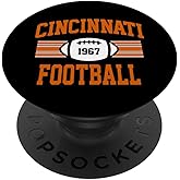 Cincinnati Football Athletic Vintage Sports Team Fan PopSockets Adhesive PopGrip