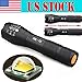 Mini Flashlight 2 Set Tactical Flash Light Lamp Torch with Rechargeable Battery and Charger
