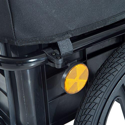 Aosom Enclosed Bicycle Cargo Trailer, Black Ebike Canada