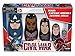 PPW Toys Captain America Civil War: Team Captain America 3 Nesting Action Figure
