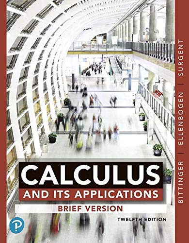 Calculus And Its Applications, Brief Version (Looseleaf)