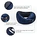 HOMCA Memory Foam Neck Pillow (Blue)