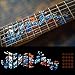 Fretboard Markers Inlay Sticker Decals for Guitar - Dragon - AB