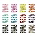 QtGirl Hair Snap Clips 48pcs 2