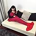 yashidali Wearable Mermaid Tail Blanket Crochet, All Seasons Warm Knitted Bed Blankets Sofa Living Room Quilt for Kids and Adults, Fish-Scales Pattern, 70.9