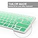 Allinside Ombre Green Cover for Apple Magic Keyboard (MLA22LL/A) with US Layout