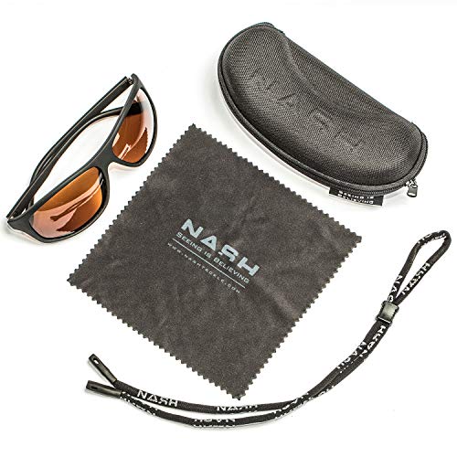 Nash Amber Wraps C3008 Polbrille Brille Sonnenbrille Polarisationsbrille