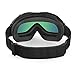 OutdoorMaster OTG Ski Goggles - Over Glasses Ski/Snowboard Goggles for Men, Women & Youth - 100% UV Protection (Black Frame + VLT 13.2% Grey Lens with Full REVO Pink)