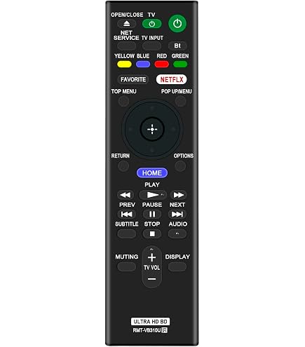 RMT-VB310E - Telecomando di ricambio per lettore Blu-ray Sony UBP-X800 UBPX800