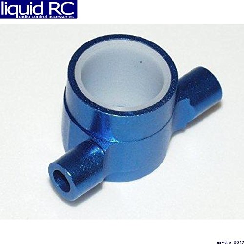 GPM Racing TEC011A Tamiya Terra Crusher Blue Aluminum Gearbox Output Support