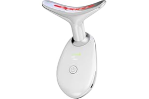 Floverkity Red-Light-Tightening-Device Anti-Wrinkles. Light, Hot &Vibration.Face Massager for Beauty Device (White)