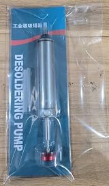 KOOLEVER Solder Sucker Desoldering Pump 2 Silicone Nozzles Aluminum Housing view 8
