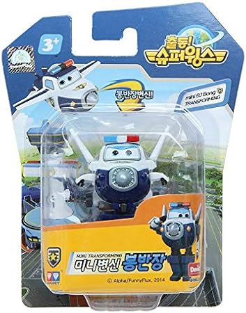 Amazon David Super Wings Mini Bj Bong 変形飛行機トイtvアニメキャラクター 並行輸入品 ロボット 子ども向けフィギュア おもちゃ