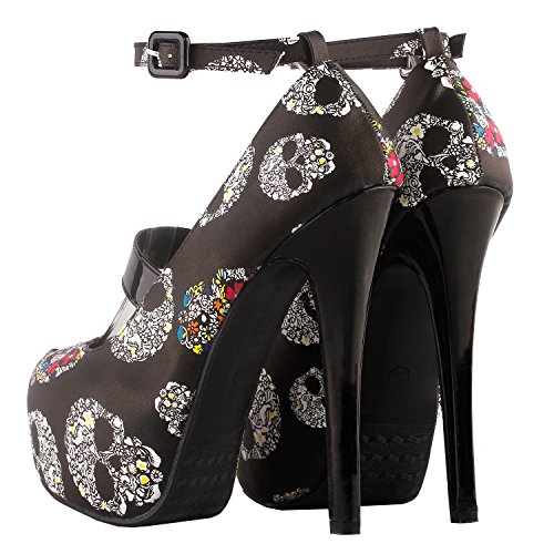 SHOW-STORY-Women-Sexy-Skull-Print-Ankle-Strap-Platform-Stiletto-Heel-Dress-PumpsLF80873