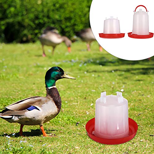 Balacoo Geflügel Futterautomat Kunststoff Geflügeltränke Futterspender Futterstation Wasser Feeder für Vogel Wachtel… – Bild 8