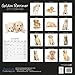 Golden Retriever Calendar - Calendar Golden Retriever - Golden Retrievers Calendar - Dog Breed Calendars 2017 - Dog Calendar - Calendars 2016 - 2017 wall calendars - 16 Mth Calendar by Avonside Studio