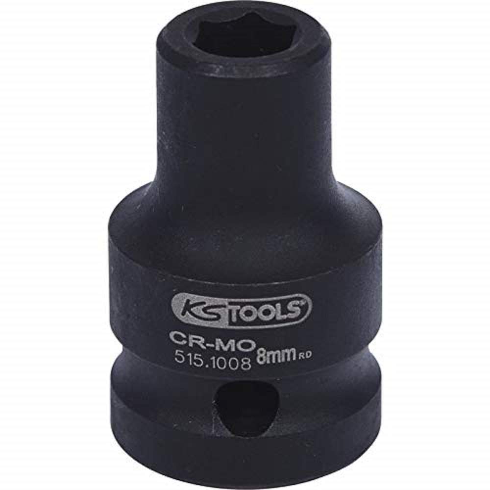 KS-Tools 515.1009 1/2" 6kant-Kraft-Stecknuss,kur