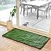 Large Grass Door Mat Rug with SmartDrain Technology - Stain Resistant Green Turf Perfect for Inside, Outside, Home Entryway, Patio, Balcony, Porch, RVs or Camping, Rectangle Size of 2X4 Feet