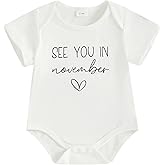 woshilaocai Baby Announcement Bodysuit Pregnancy Reveal Idea&New Baby Surprise Gift for Grandparents, Husband, Family