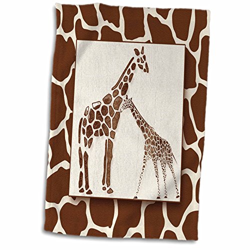 Giraffe Towels Kritters in the Mailbox Giraffe Towel