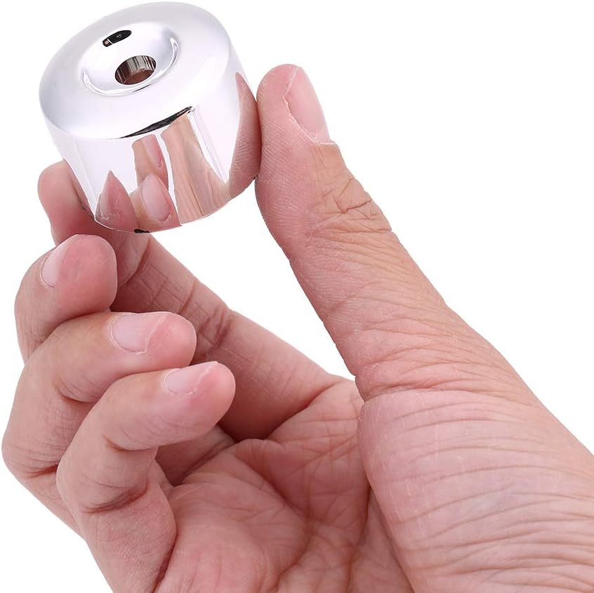 20Pcs 17Mm Chrome Wheel Nut Covers Silver Locking Wheel Nut Caps Bolts