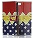 iPhone 7 PLUS Wallet Case, IMAGITOUCH Folio Flip PU Leather Slim Book Wallet Case with Kickstand Wrist strap and Card Slots for iphone 7 PLUS- Female Hero Wonder Woman Wallet