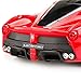 RASTAR Ferrari Toy Car, 1:24 RC Ferrari LaFerrari Model Car for Kids - Red, Random Frequency