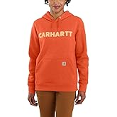 Carhartt Women's 105194 Women's Relaxed Fit Midweight Logo Graphic Sweatshirt
