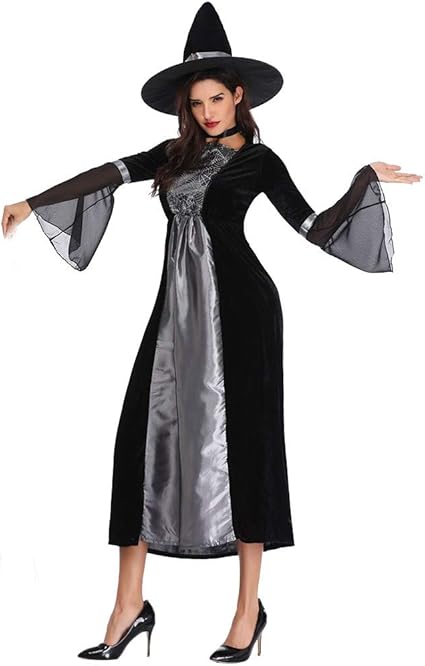 long sleeve witch dress