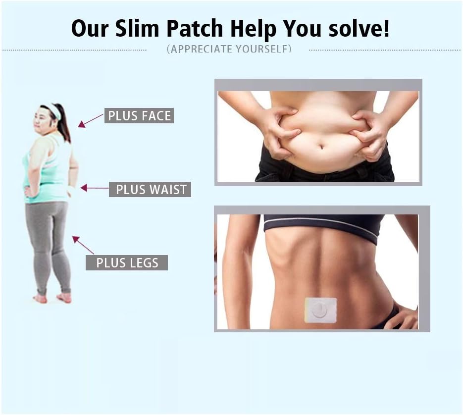 Herbal Slimming Patch for Women. Trans-Dermal Natural Pure Ingredients Belly Slim Detox Remove Excess Fat Extra Strong Slim Patches KONGDY - Image 3