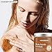 Exfoliating Brown Sugar Body Scrub, Sugar Scrub with Dead Sea Salts Body Scrub, 12 Oz, by Pure Body Naturals