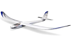 E-flite RC Airplane Night Radian 2.0m BNF Basic Transmitter Battery and Charger Not Included EFL36500