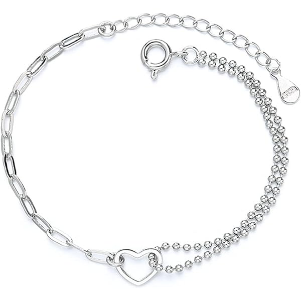 ❤悠理さま❤2025年Bracelet❤❤ QQTDFG 925 Sterling Silver Bells Link Chain Bangle Bracelet