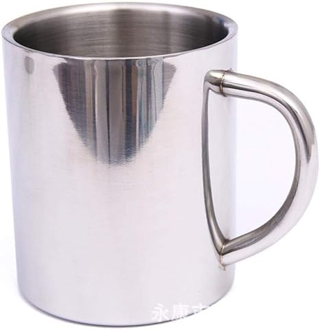 Amazon Honana マグカップ おしゃれ 磁器 ハンドルマグダブルステンレス鋼ビーカー かわいい 高級 贈り物 雑貨 デミタスカップ エスプレッソカップ オンライン通販