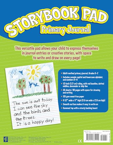 Storybook Pad - Create a story on every page! (40 Sheets)