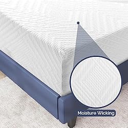 IULULU Twin Mattress, 12-Inch Twin Memory Foam