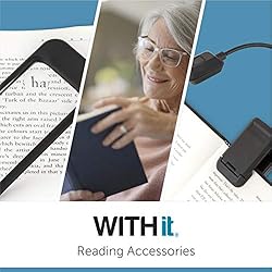 WITHit Clip On Swivel Reading Light – LED Reading