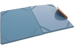 FOMIYES Birth Certificate Protector Sleeve Blue Vinyl Document Holder Diploma Paper Sleeve Certificate Cover