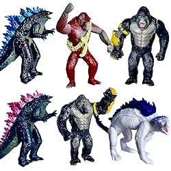TwCare Set of 6 Godzilla x Kong: The New