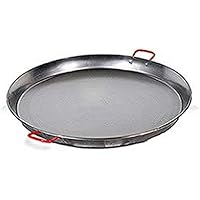 Garcima 10-Inch Carbon Steel Paella Pan, 26cm