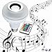 Bluetooth Lamp E26 E27 LED Light Bulb Audio Bluetooth 3.0 Speaker 12W RGB Color Changing LED Bedside Desk Lights Bar Sinks Smartphone and IR Remote Controlled 85-240V AC