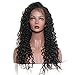 Luduna Lace Front Wigs Real Human Hair Deep Wave Preplucked Lace Frontal Wig With Baby Hair 150% Density Glueless Deep Curly WIgs For Black Women 100% Unprocessed Malaysia Virgin Human Hair Wigs(24