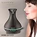400ml Aromatherapy Essential Oil Diffuser -Wood Grain Ultrasonic Aroma Essential Oil Cool Mist Humidifier with Adjustable Mist Mode for Bedrooms, Office, Yoga Studios, Spa, Gyms
