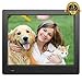 Digital Picture Frame 8 inch, Digital Photo Frame with Motion Sensor Smart Electronic Picture Frame Slideshow High Resolution 180°IPS LCD/Background Music/Calendar/Time/Remote Control（No-WiFi