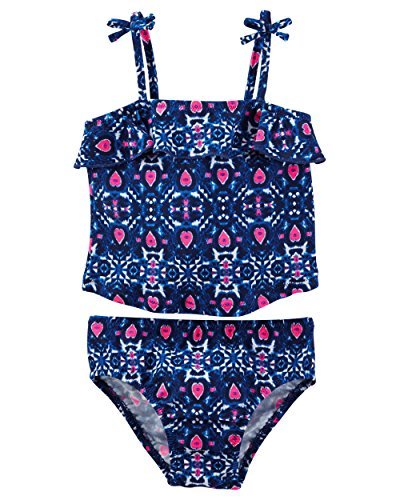 OshKosh B'gosh Baby Girls' Printed Ruffle Tankini - 12 Months