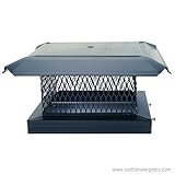 12'' x 12'' Homesaver Pro Galvanized Chimney Cap